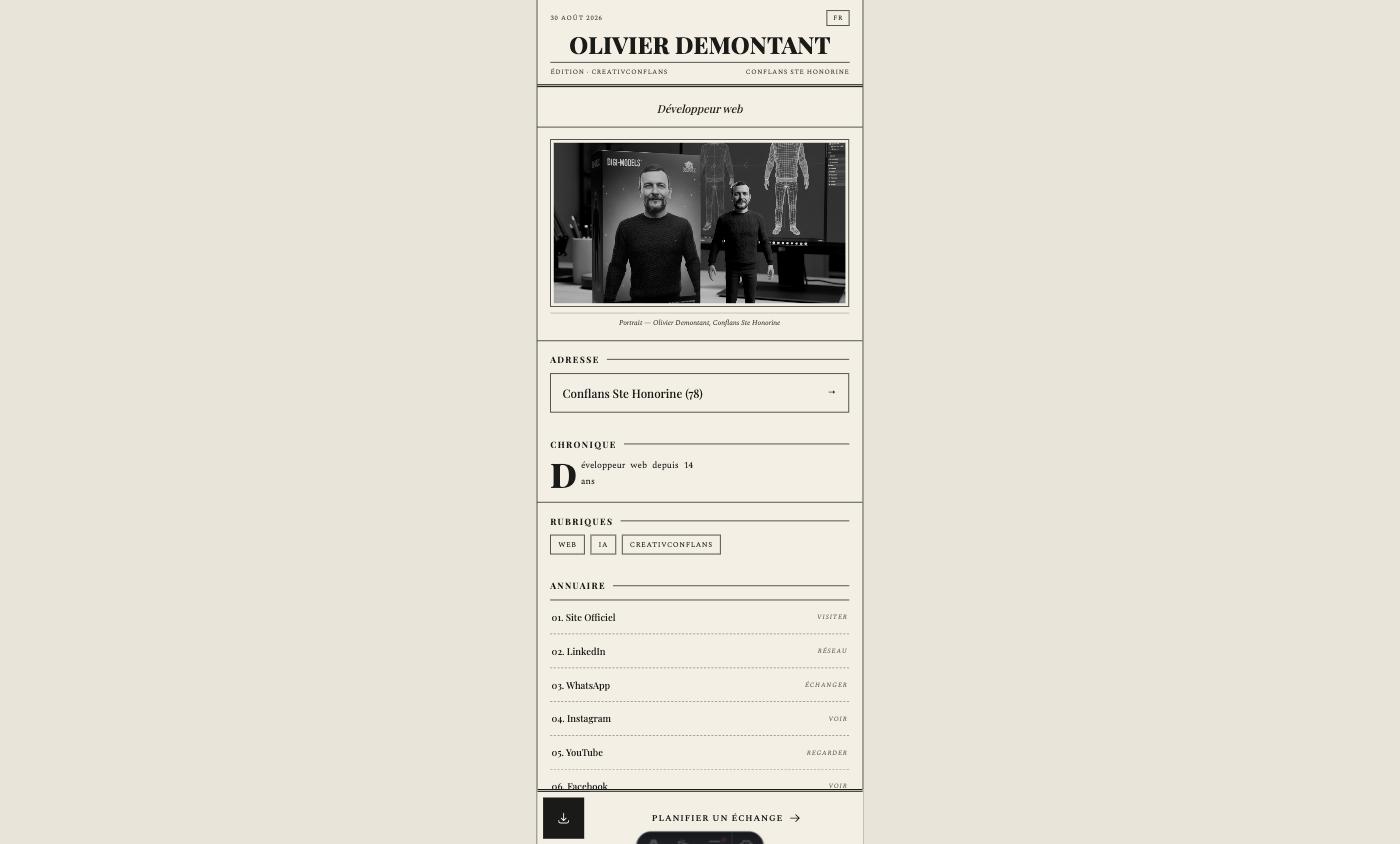 Habillage Gazette